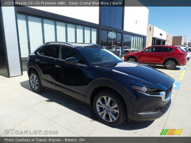 2023 Mazda CX-30 Premium AWD in Deep Crystal Blue Mica