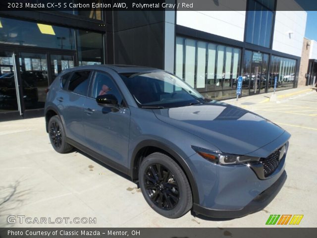 2023 Mazda CX-5 S Carbon Edition AWD in Polymetal Gray