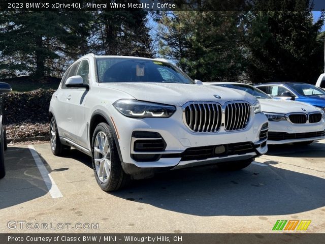 2023 BMW X5 xDrive40i in Mineral White Metallic