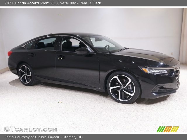 2021 Honda Accord Sport SE in Crystal Black Pearl