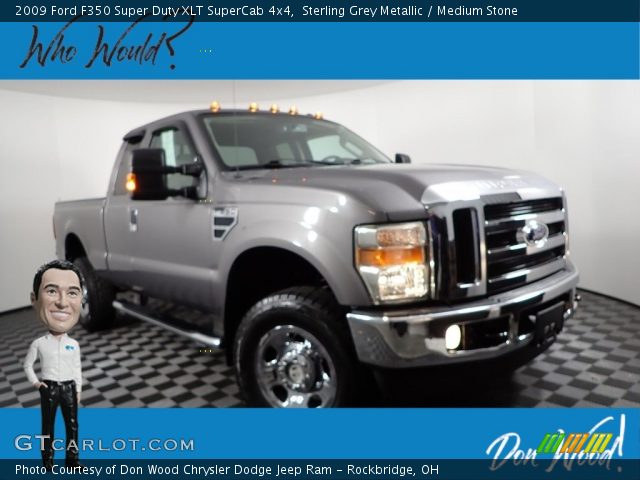2009 Ford F350 Super Duty XLT SuperCab 4x4 in Sterling Grey Metallic