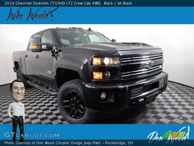 2019 Chevrolet Silverado 2500HD LTZ Crew Cab 4WD in Black