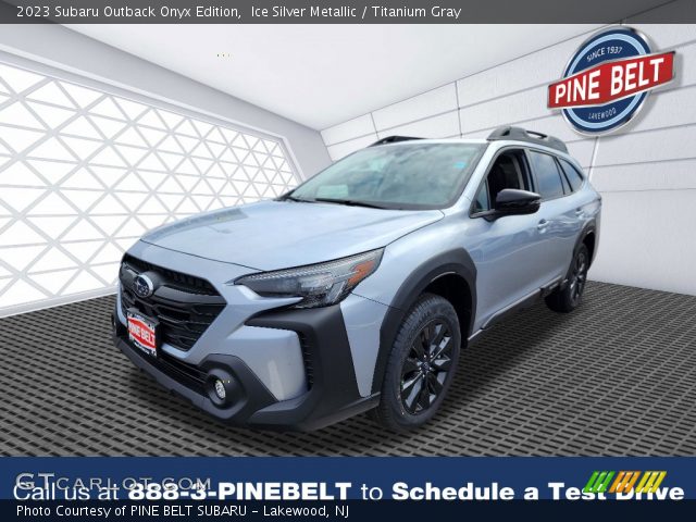 2023 Subaru Outback Onyx Edition in Ice Silver Metallic