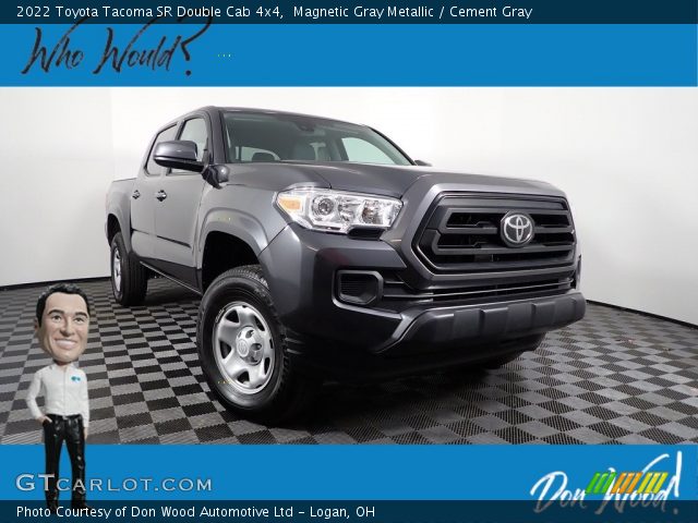 2022 Toyota Tacoma SR Double Cab 4x4 in Magnetic Gray Metallic