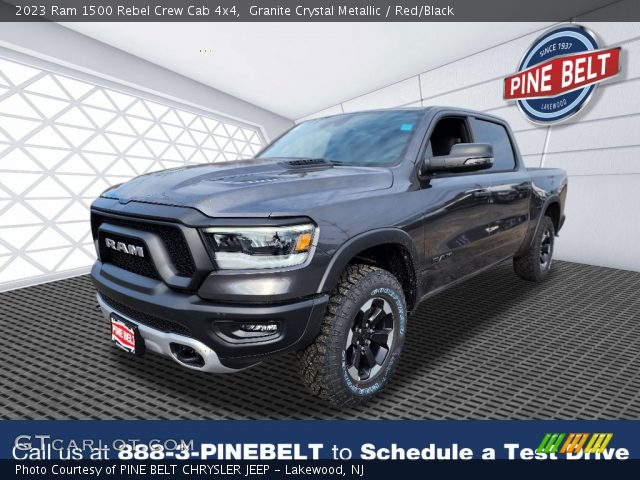 2023 Ram 1500 Rebel Crew Cab 4x4 in Granite Crystal Metallic