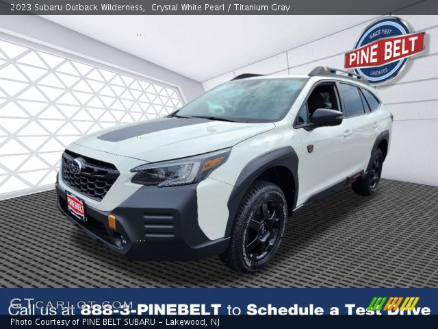 2023 Subaru Outback Wilderness in Crystal White Pearl