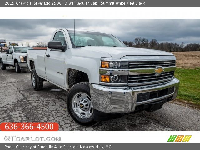 2015 Chevrolet Silverado 2500HD WT Regular Cab in Summit White