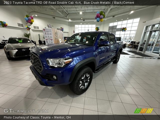 2023 Toyota Tacoma TRD Off Road Double Cab 4x4 in Blue Crush Metallic