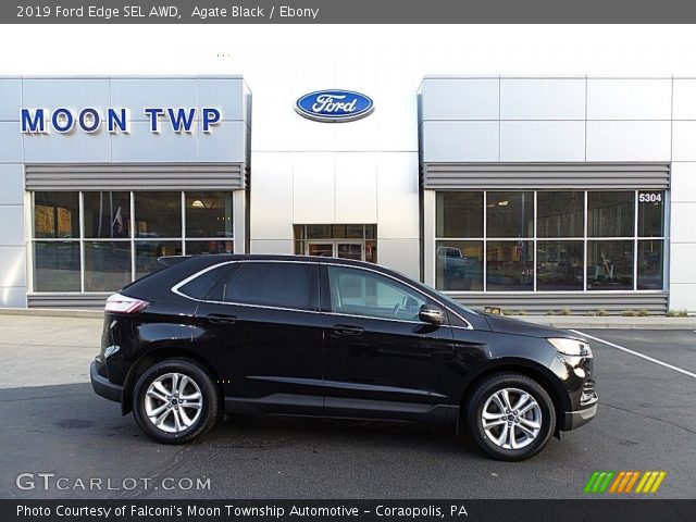 2019 Ford Edge SEL AWD in Agate Black