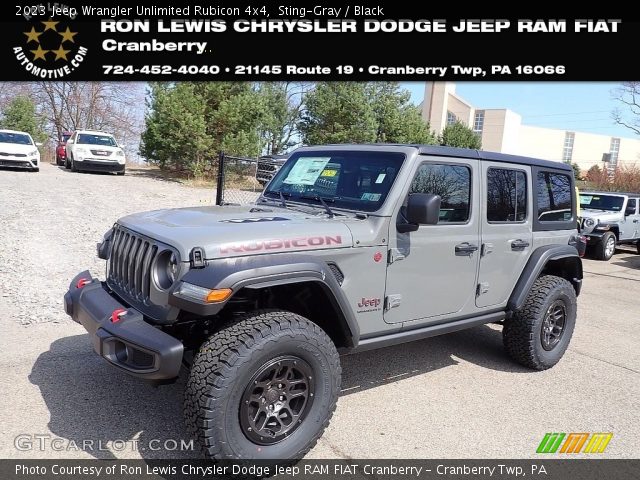 2023 Jeep Wrangler Unlimited Rubicon 4x4 in Sting-Gray