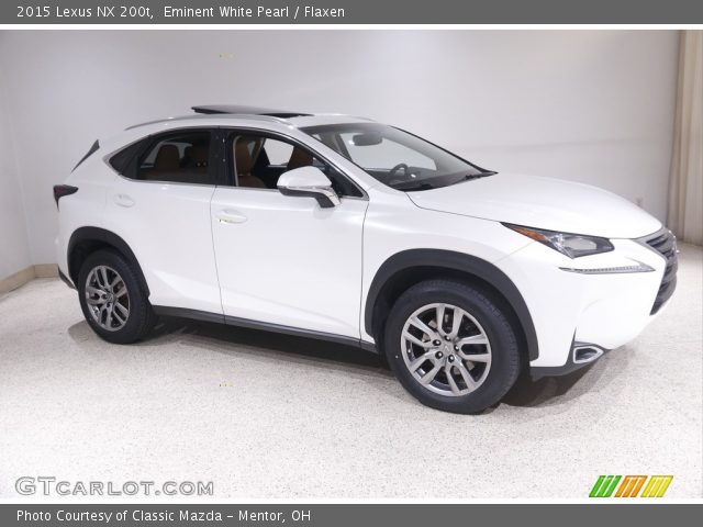 2015 Lexus NX 200t in Eminent White Pearl