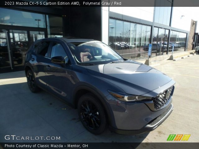 2023 Mazda CX-5 S Carbon Edition AWD in Polymetal Gray