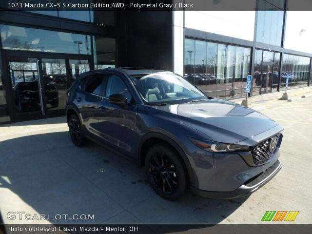 2023 Mazda CX-5 S Carbon Edition AWD in Polymetal Gray