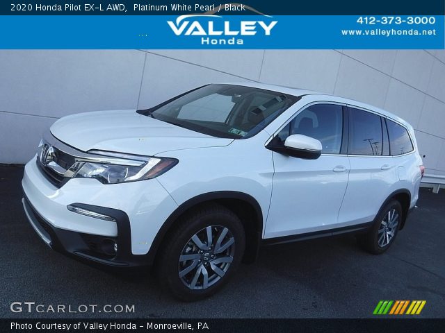 2020 Honda Pilot EX-L AWD in Platinum White Pearl