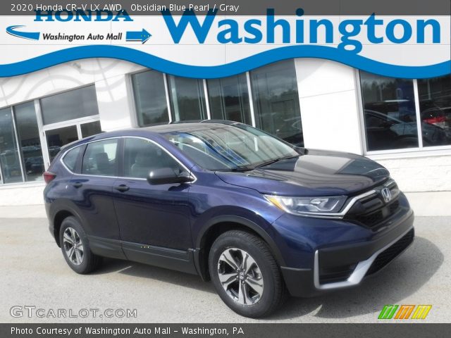2020 Honda CR-V LX AWD in Obsidian Blue Pearl