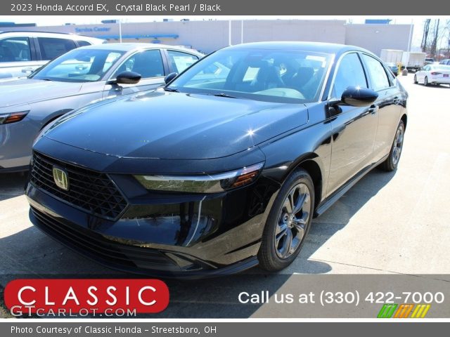 2023 Honda Accord EX in Crystal Black Pearl