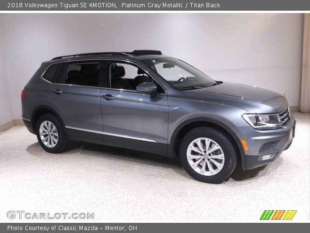 2018 Volkswagen Tiguan SE 4MOTION in Platinum Gray Metallic