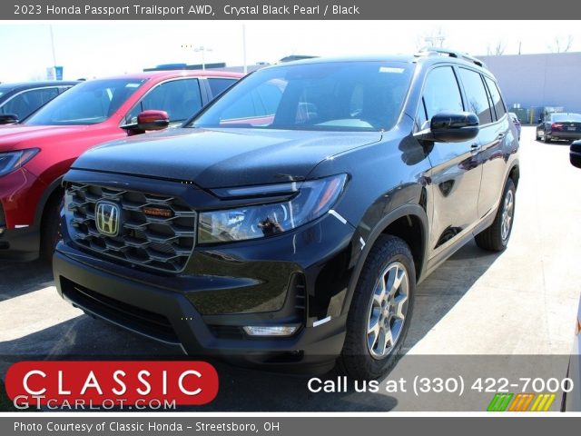 2023 Honda Passport Trailsport AWD in Crystal Black Pearl