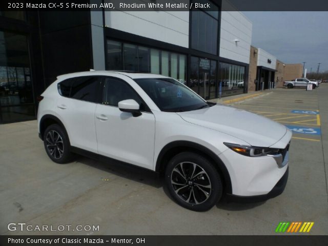 2023 Mazda CX-5 S Premium AWD in Rhodium White Metallic