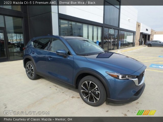 2023 Mazda CX-5 S Premium AWD in Eternal Blue Mica