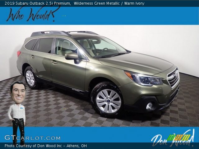2019 Subaru Outback 2.5i Premium in Wilderness Green Metallic