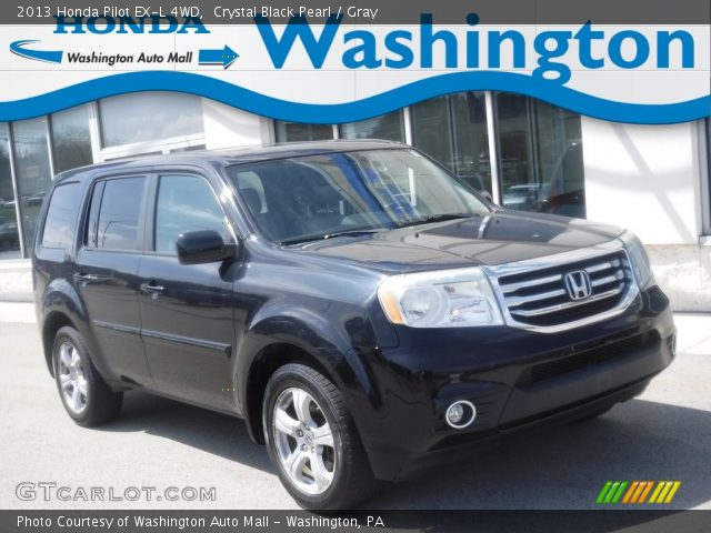 2013 Honda Pilot EX-L 4WD in Crystal Black Pearl