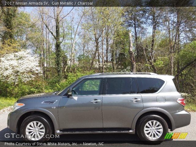 2017 Nissan Armada SV in Gun Metallic