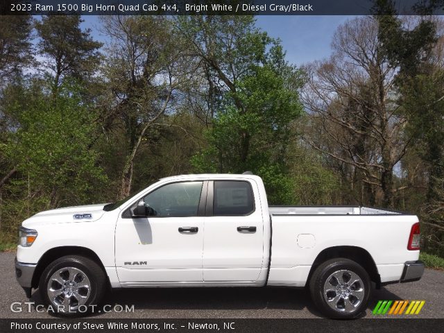 2023 Ram 1500 Big Horn Quad Cab 4x4 in Bright White
