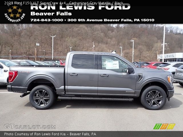 2023 Ford F150 XLT SuperCrew 4x4 in Carbonized Gray Metallic