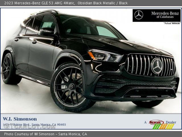 2023 Mercedes-Benz GLE 53 AMG 4Matic in Obsidian Black Metallic