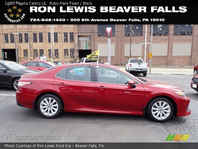 2020 Toyota Camry LE in Ruby Flare Pearl