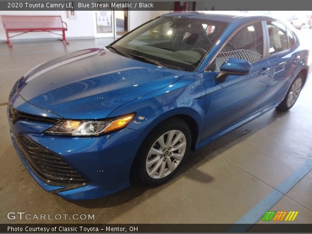 2020 Toyota Camry LE in Blue Streak Metallic