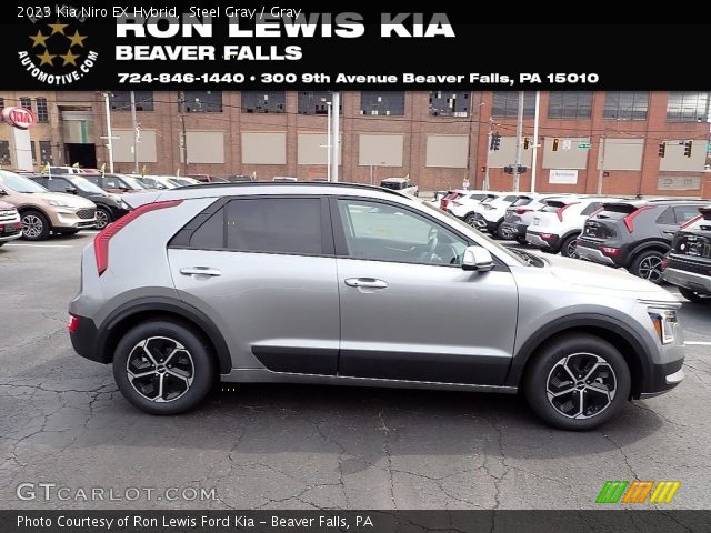 2023 Kia Niro EX Hybrid in Steel Gray