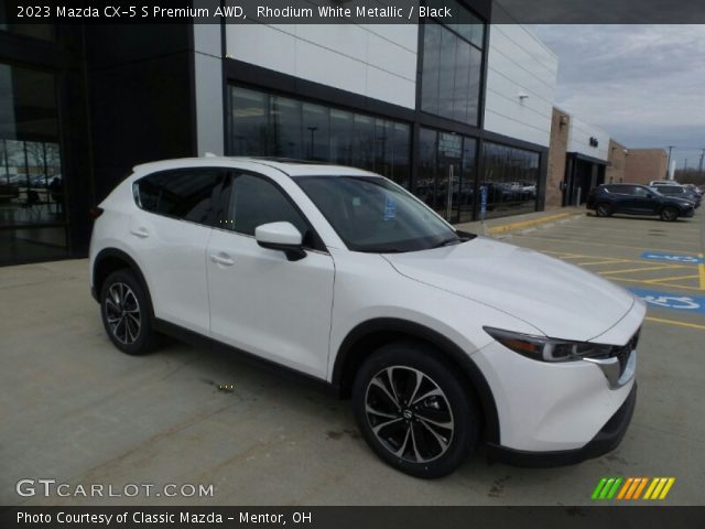 2023 Mazda CX-5 S Premium AWD in Rhodium White Metallic