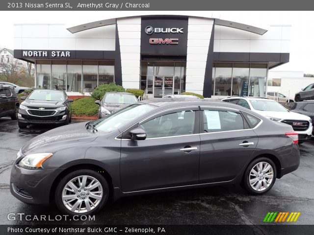 2013 Nissan Sentra SL in Amethyst Gray