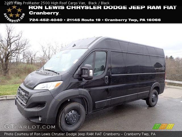 2023 Ram ProMaster 2500 High Roof Cargo Van in Black