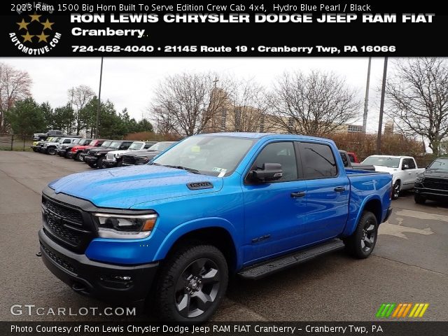 2023 Ram 1500 Big Horn Built To Serve Edition Crew Cab 4x4 in Hydro Blue Pearl