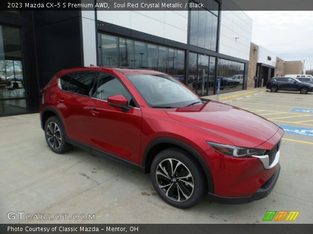 2023 Mazda CX-5 S Premium AWD in Soul Red Crystal Metallic