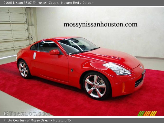 2008 Nissan 350Z Enthusiast Coupe in Nogaro Red