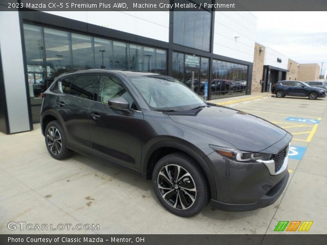 2023 Mazda CX-5 S Premium Plus AWD in Machine Gray Metallic