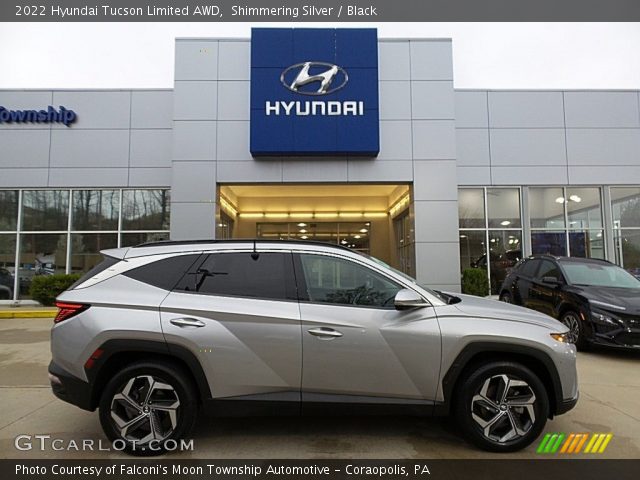 2022 Hyundai Tucson Limited AWD in Shimmering Silver