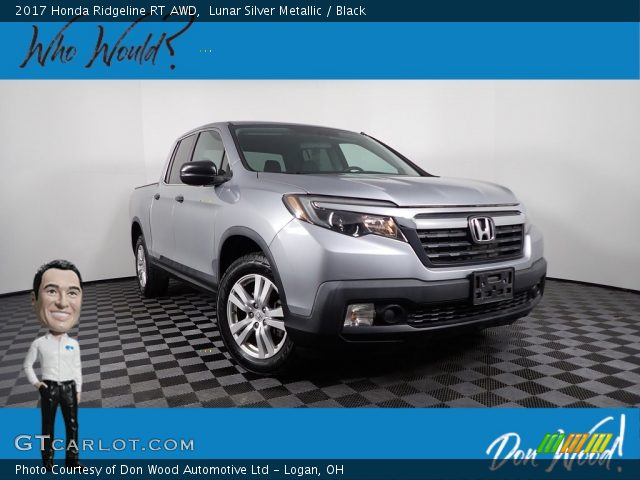 2017 Honda Ridgeline RT AWD in Lunar Silver Metallic