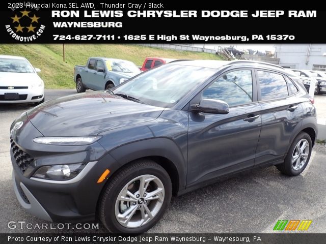 2023 Hyundai Kona SEL AWD in Thunder Gray