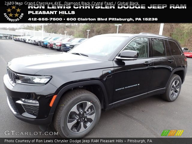 2023 Jeep Grand Cherokee 4XE in Diamond Black Crystal Pearl
