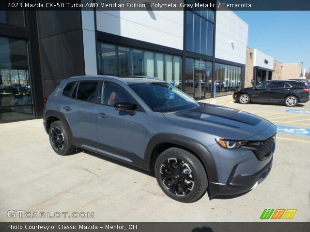 2023 Mazda CX-50 Turbo AWD Meridian Edition in Polymetal Gray Metallic