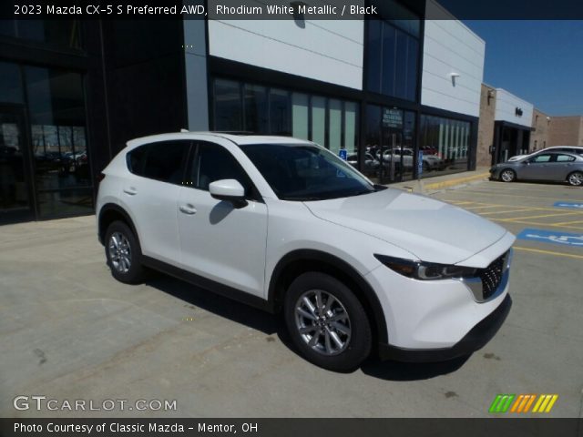 2023 Mazda CX-5 S Preferred AWD in Rhodium White Metallic