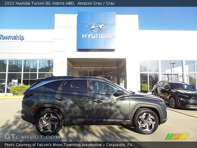 2023 Hyundai Tucson SEL Hybrid AWD in Amazon Gray