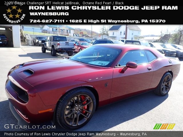 2023 Dodge Challenger SRT Hellcat JailBreak in Octane Red Pearl