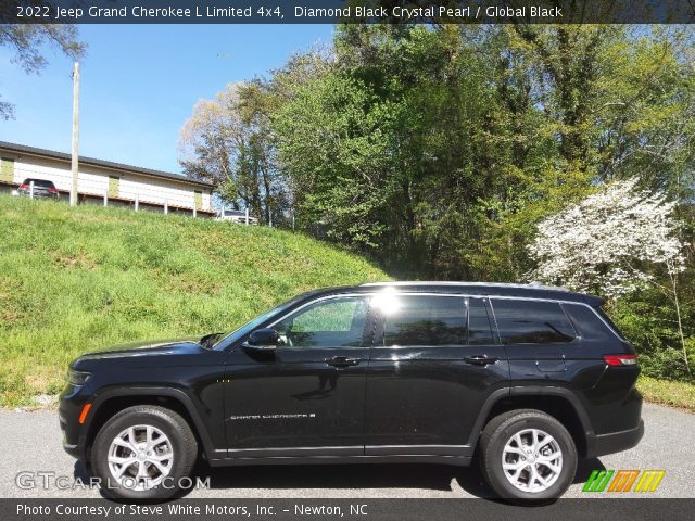 2022 Jeep Grand Cherokee L Limited 4x4 in Diamond Black Crystal Pearl