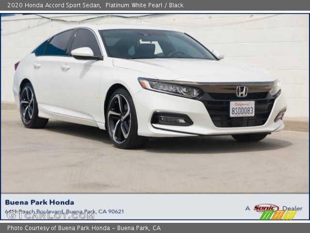 2020 Honda Accord Sport Sedan in Platinum White Pearl